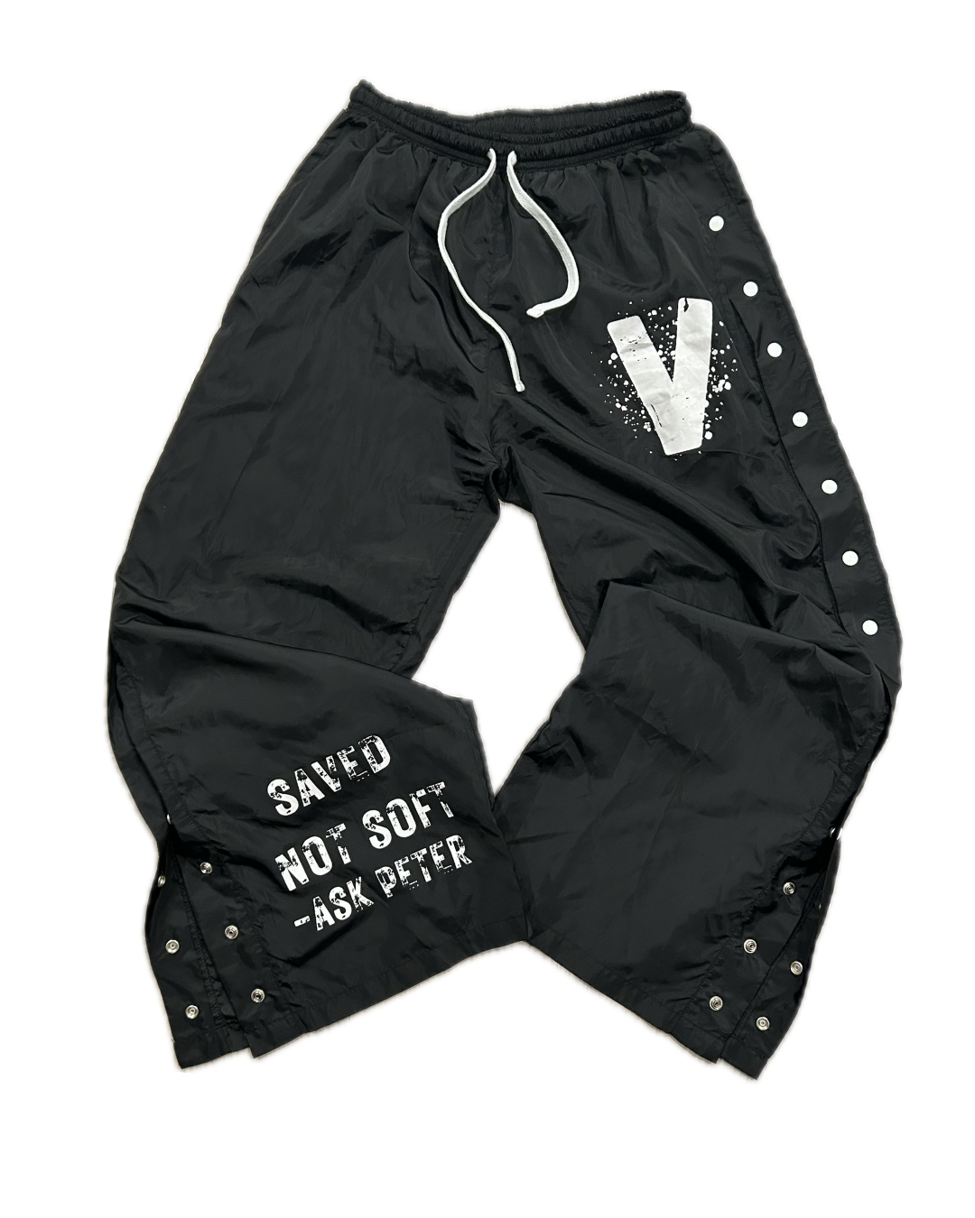 Button Up Track Pants