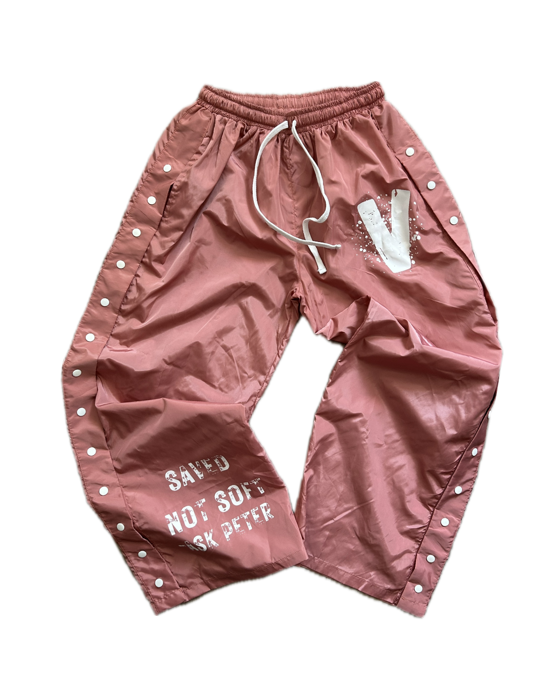 Button Up Track Pants