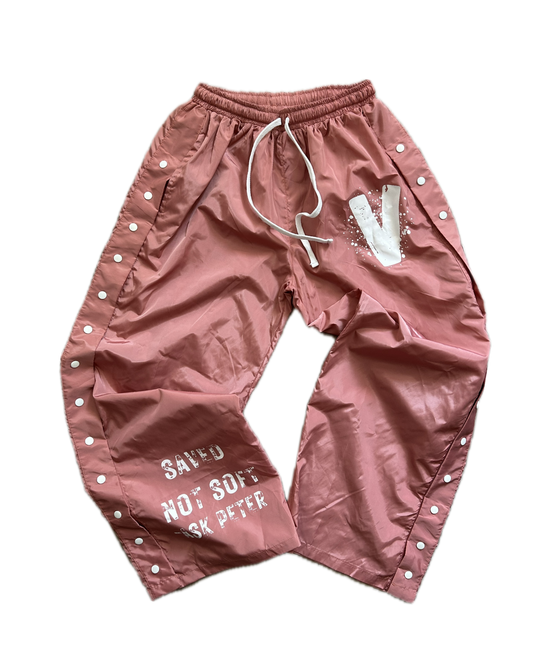 Button Up Track Pants