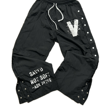 Button Up Track Pants