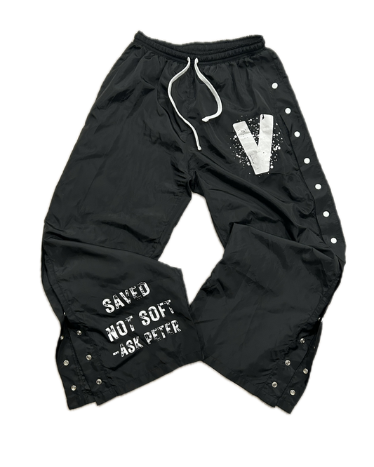 Button Up Track Pants