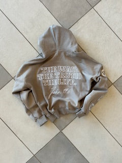 Gray YHWH Hoodie