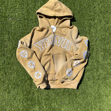 Beige YHWH Hoodie